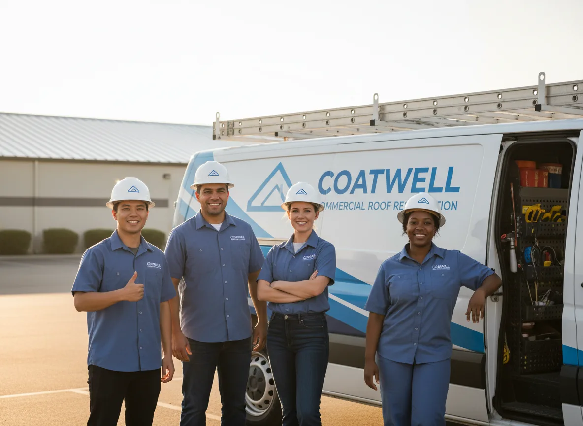 Commercial roof coating company in Saint Jo, TX